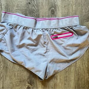 IVY PARK Women's Athletic Shorts with Pink Accents